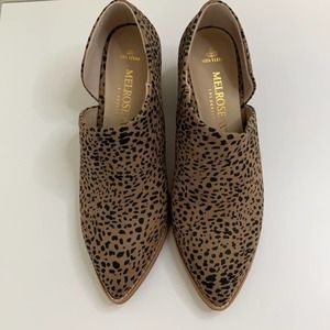 Melrose Ave NEW Vegan Cheetah Bootie